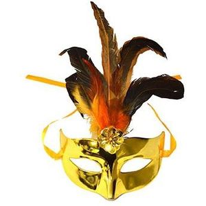 Venetiaanse masker goud metallic