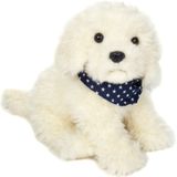 Hermann Teddy Knuffeldier hond Labradoodle puppy - zachte pluche - premium kwaliteit knuffels - blond - 28 cm