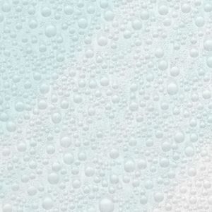 3x rollen raamfolie waterdruppels semi transparant 45 cm x 2 meter statisch - Glasfolie - Anti inkijk folie