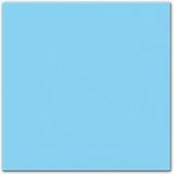 50x lichtblauwe servetten 33 x 33 cm - Papieren wegwerp servetjes - lichtblauw versieringen/decoraties