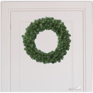 Kerstkrans/dennenkrans - groen - D60 cm - kerstkransen