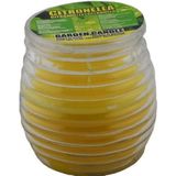 Citronellakaars citrus geur 8,5 cm - 26 uur - Tuinartikelen - Kaarsen