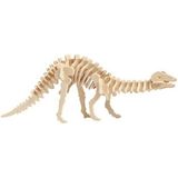2x Bouwpakket Hout Apatosaurus Dinosaurus - 3D Puzzel Dino Speelgoed