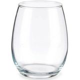 Pasabahce Drinkglazen/waterglazen Tumblers - luxe glas - set 18x stuks - 350 ml