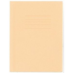 Set van 30x stuks kangaro dossiermappen 24 x 35 cm beige - Kantoor artikelen documenten organiseren