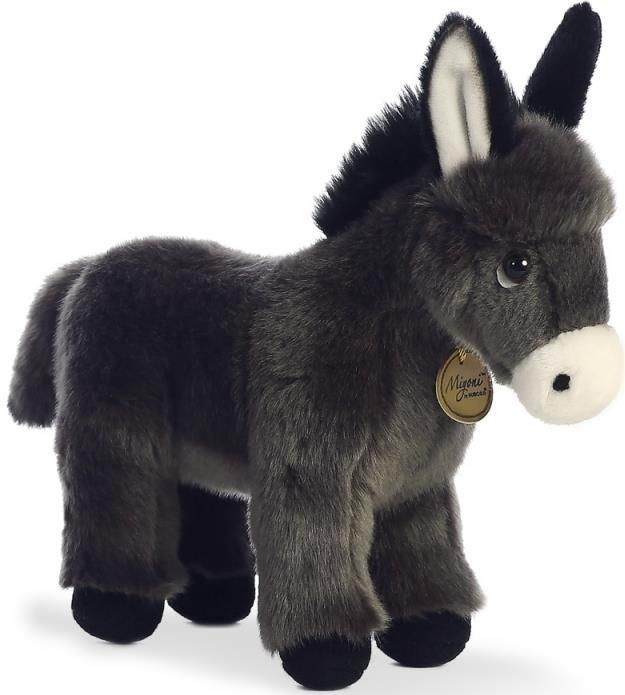 discretie Stuwkracht formule Pluche ezel knuffel van 28 cm - kinder speelgoed knuffels - Boerderij  dieren knuffels kopen? | beslist.nl