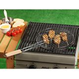 Barbecue/BBQ braadrooster rond 30 cm - Metaal