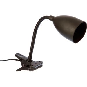 Atmosphera Klem bureaulampje - Design Light Classic - zwart - H43 cm - Leeslampje