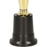 Gouden Filmster Beeldje van Plastic 22 cm - Perfecte Feestdecoratie voor Hollywood Feestjes!