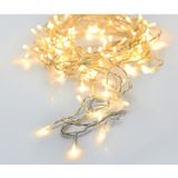 Kerstverlichting - 2 stuks - warm wit - 700 cm - met timer - 96 leds