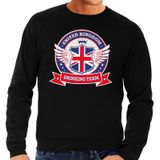 Zwart Engeland drinking team sweater zwart heren -  United Kingdom kleding