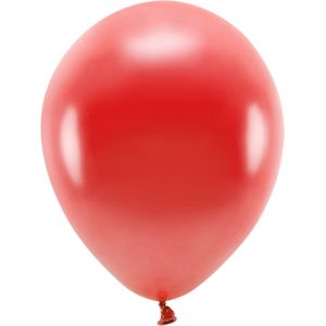 200x Rode ballonnen 26 cm eco/biologisch afbreekbaar - Milieuvriendelijke ballonnen