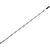 Brumag Luiwagen/schrobber Scrubmaster 28 cm - Steel 120 cm - kunststof  - grijs/blauw - harde schrobborstel - schoonmaakborstel