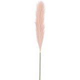 Mica Decorations Pluimgras losse steel/tak - 2x - pastel roze - 104 cm - Decoratie kunst bloemen