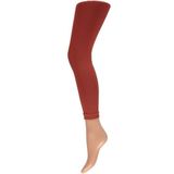 Dames party leggings donker rood 200 denier - Verkleedlegging basic donkerrood