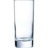 12x Stuks longdrink glazen transparant 290 ml - Glazen - Drinkglas/waterglas/longdrinkglas