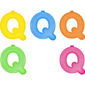 Opblaas letter Q