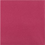 Santex feest servetten fuchsia roze - 25x stuks - groot - 40 x 40 cm - papier