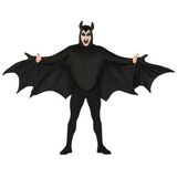 Vleermuis verkleed kostuum zwart voor heren - Superhelden pak - Halloween verkleedkleding