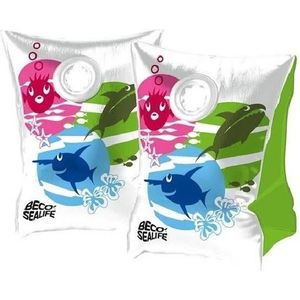 Beco Sealife zwembandjes / zwemvleugels gekleurd - maat 0 - 15-30 kg - Zwembenodigdheden - Zwemhulpjes - Veilig zwemmen - Leren zwemmen - zwemmouwtjes/zwembandjes voor kinderen