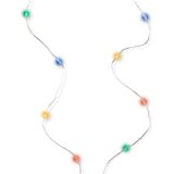 Lumineo Draadverlichting - micro - 20 lampjes - LED - gekleurd - kerstverlichting