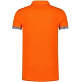 Oranje polo shirt racing/Formule 1 voor heren - Nederland supporter/fan kleding - Race/racen/racing - Formule 1 verkleedkleding