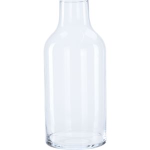 1x Glazen fles vaas/vazen 13,5 x 30 cm transparant 3300 ml - Home deco/woondecoratie vazen
