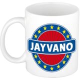 Jayvano naam koffie mok / beker 300 ml  - namen mokken