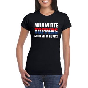Mijn witte Toppers shirt zit in de was t-shirt zwart dames - Toppers dresscode 2019