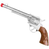 Boland Verkleed speelgoed 2x Cowboy pistolen/revolvers 28cm