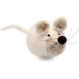 4x stuks maak je eigen dieren muis van vilt DIY pakket - knutselen voor kinderen - Verjaardag feestjes