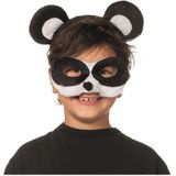 Panda masker en tiara voor kinderen