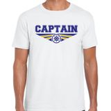 Captain t-shirt heren - beroepen / cadeau / verjaardag