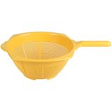 Urban Living Keuken vergiet Liberty - geel - Dia 25 cm - vergiet voor voedsel - Kunststof - Horeca kwaliteit