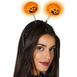 Halloween/horror verkleed diadeem/tiara - met pompoenen - kunststof - voor dames/meisjes