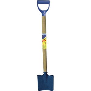 Summerplay Luxe speelgoed schep - voor kinderen - recht - metaal - blauw - 80 cm