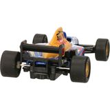 Modelauto Formule 1 wagen blauw 10 cm - speelgoed race auto schaalmodel