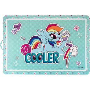 6x stuks placemats voor kinderen My Little Pony 43 x 28 cm - Eten en knutsel placemats voor meisjes