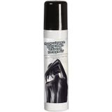 Zwarte bodypaint spray/body- en haarspray - Verf/schmink voor lichaam en haar