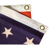 3x stuks mini vlag USA/Amerika 60 x 90 cm - Amerikaanse feestartikelen/versieringen