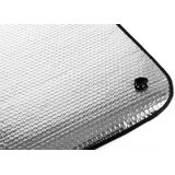 Auto zonnescherm/anti vorst deken tweezijdig 60 x 130 cm - Zonneschermen anti vriesscherm raamdeken