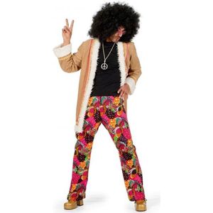 Hippie broek met jasje voor heren