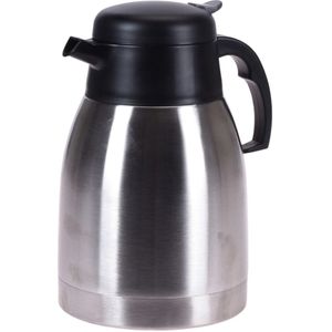 Koffiekan/thermoskan - 1,5 liter - RVS - dubbelwandig - isoleerkan