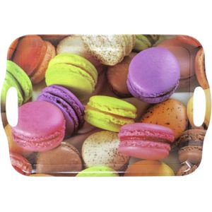 Concorde Dienblad/serveer tray High tea - Melamine - macarons - 42 x 29 cm - rechthoekig