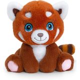 Keel Toys - Pluche knuffels combi-set dieren luiaard en rode panda 25 cm