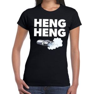Heng heng t-shirt - zwart Achterhoek festival shirt voor dames