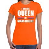 Koningsdag t-shirt I am the Queen of Maastricht - dames - Kingsday Maastricht outfit / kleding / shirt
