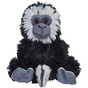 Pluche Knuffel Gibbon Aapje Zwart van 17 cm - Speelgoed Knuffeldieren Apen