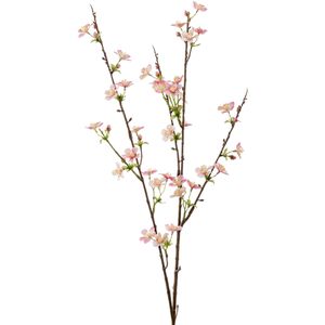 1x Luxe roze appelbloesem takken kunstbloemen 85 cm - Woondecoratie/accessoires - Kunstbloemen - Nepbloemen - Kunsttakken - Appelbloesems