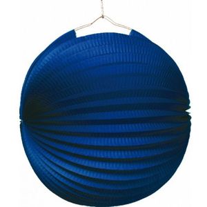 Lampion blauw 22 cm